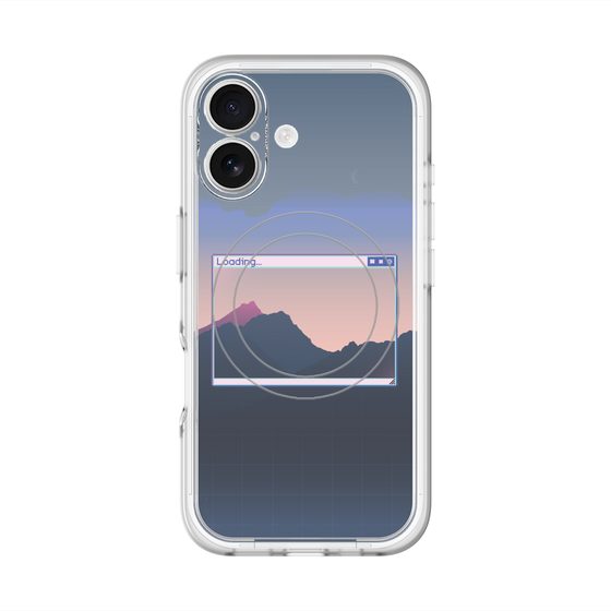 スリムプロテクションプレミアムケース with MagSafe［ Mountain ］