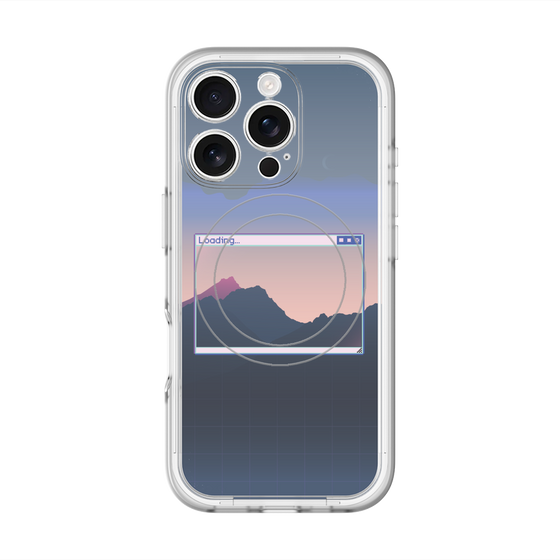 スリムプロテクションプレミアムケース with MagSafe［ Mountain ］