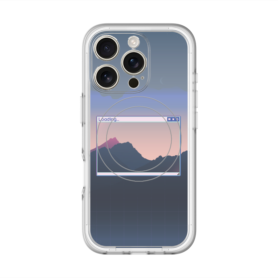 スリムプロテクションプレミアムケース with MagSafe［ Mountain ］