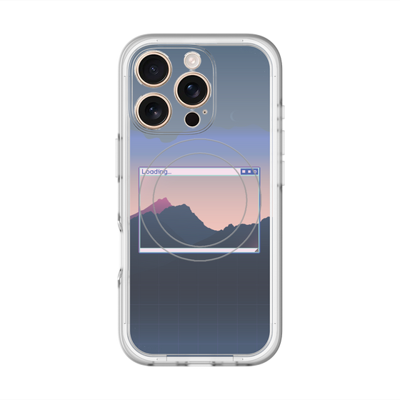 スリムプロテクションプレミアムケース with MagSafe［ Mountain ］