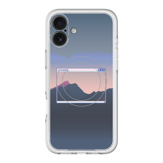 スリムプロテクションプレミアムケース with MagSafe［ Mountain ］
