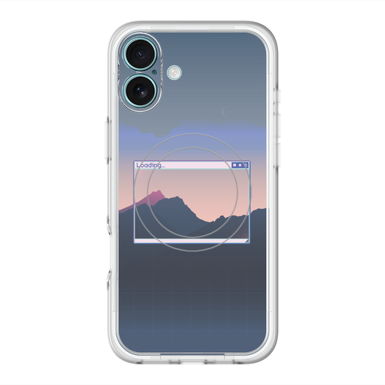 スリムプロテクションプレミアムケース with MagSafe［ Mountain ］
