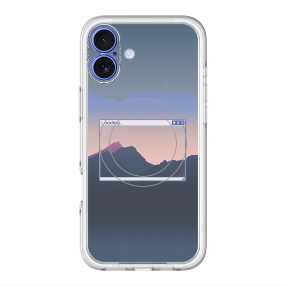 スリムプロテクションプレミアムケース with MagSafe［ Mountain ］