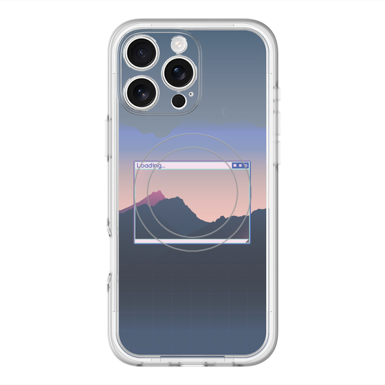 スリムプロテクションプレミアムケース with MagSafe［ Mountain ］