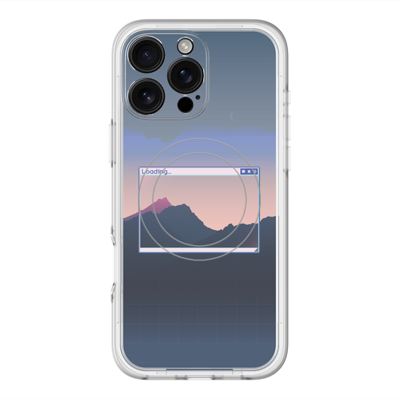 スリムプロテクションプレミアムケース with MagSafe［ Mountain ］
