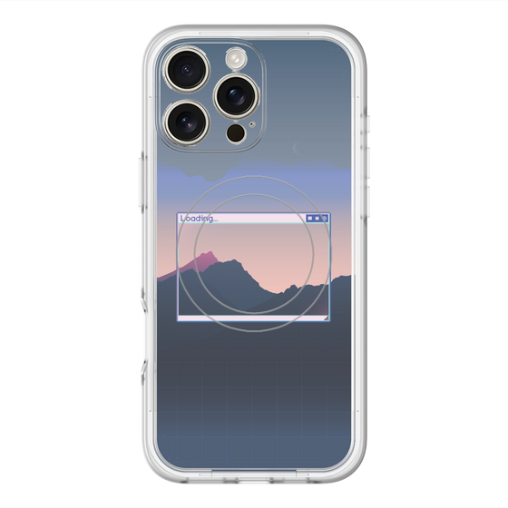 スリムプロテクションプレミアムケース with MagSafe［ Mountain ］