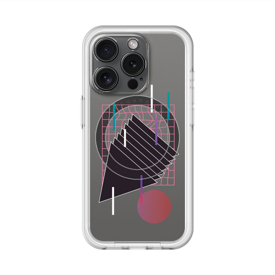 スリムプロテクションプレミアムケース with MagSafe［ Electronic ］