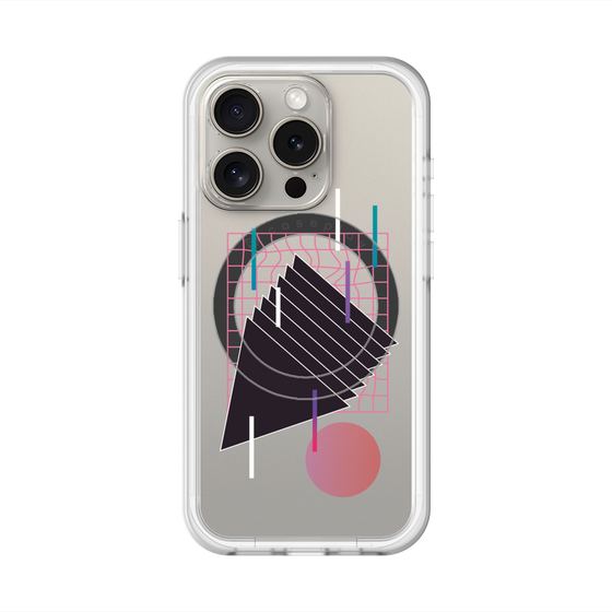スリムプロテクションプレミアムケース with MagSafe［ Electronic ］