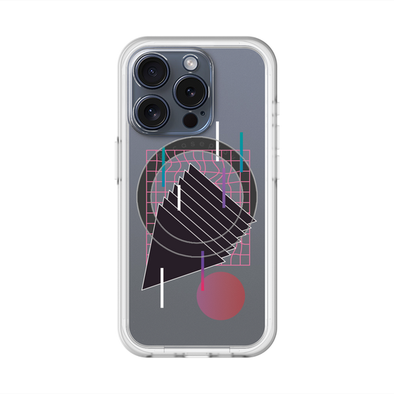 スリムプロテクションプレミアムケース with MagSafe［ Electronic ］