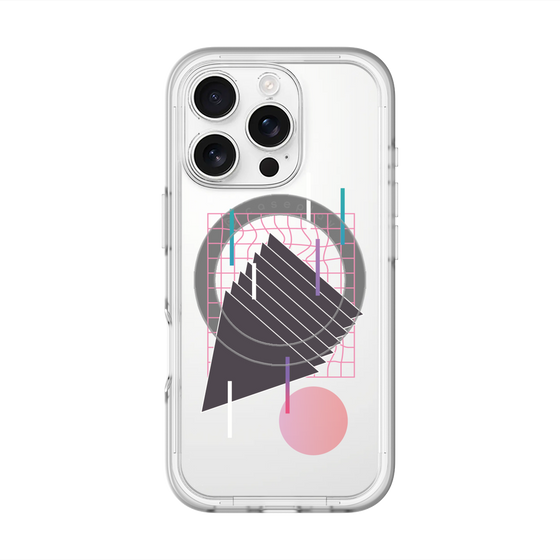 スリムプロテクションプレミアムケース with MagSafe［ Electronic ］