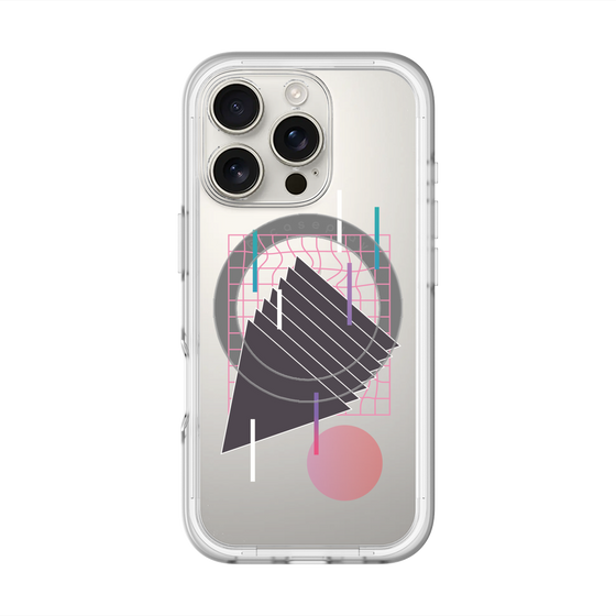 スリムプロテクションプレミアムケース with MagSafe［ Electronic ］