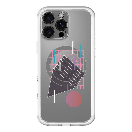スリムプロテクションプレミアムケース with MagSafe［ Electronic ］