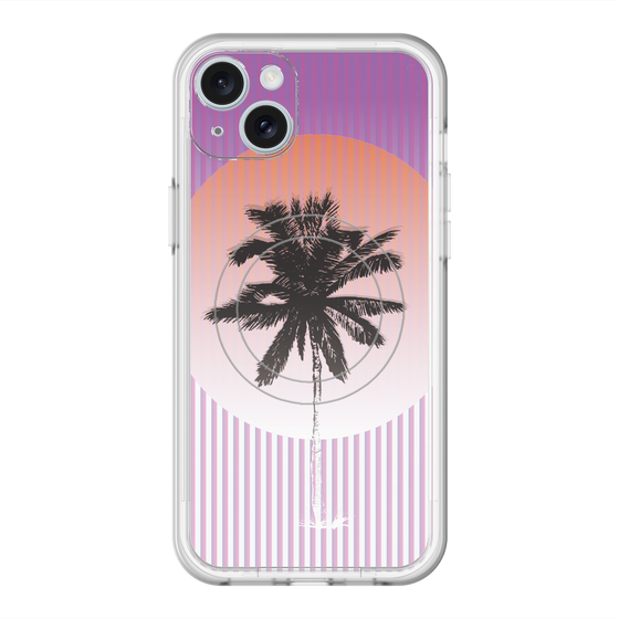 スリムプロテクションプレミアムケース with MagSafe［ Palm Tree ］