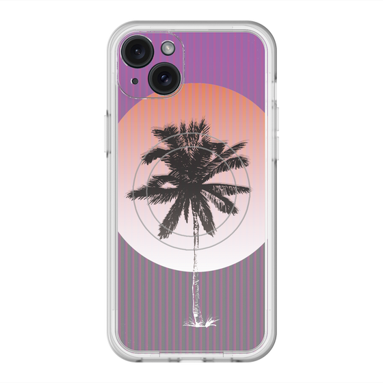スリムプロテクションプレミアムケース with MagSafe［ Palm Tree ］