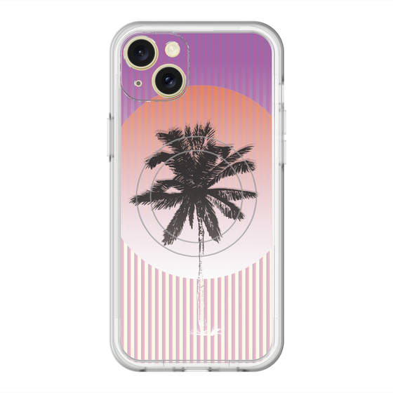 スリムプロテクションプレミアムケース with MagSafe［ Palm Tree ］
