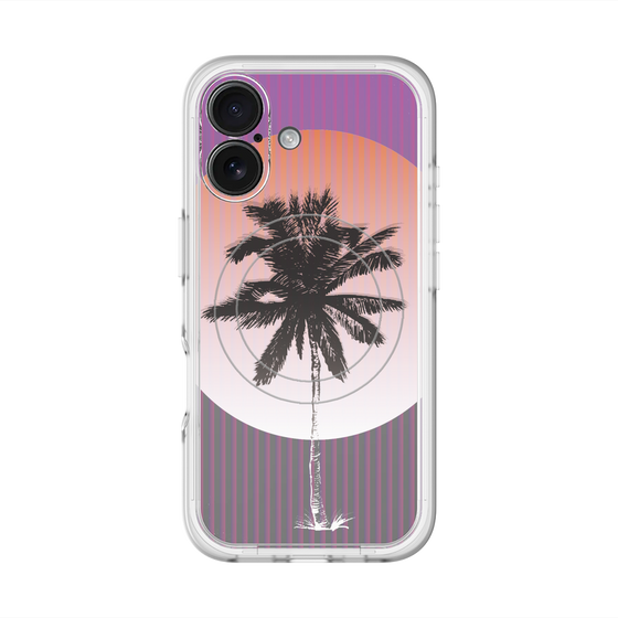スリムプロテクションプレミアムケース with MagSafe［ Palm Tree ］