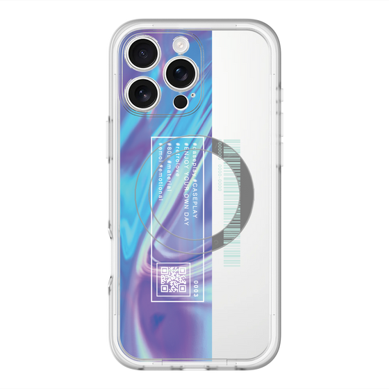 スリムプロテクションプレミアムケース with MagSafe［ Reflection ］