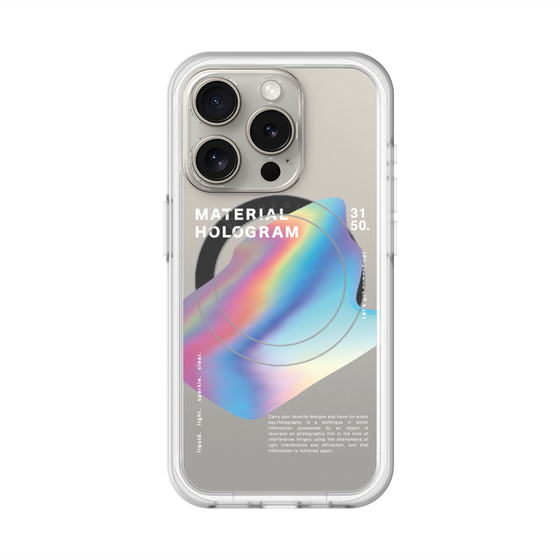 スリムプロテクションプレミアムケース with MagSafe［ Liquid Blue ］