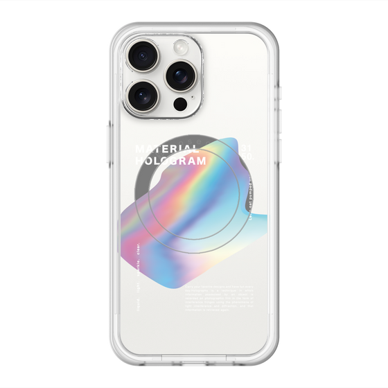スリムプロテクションプレミアムケース with MagSafe［ Liquid Blue ］