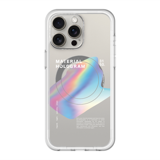 スリムプロテクションプレミアムケース with MagSafe［ Liquid Blue ］