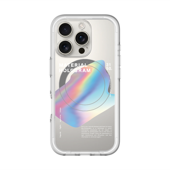 スリムプロテクションプレミアムケース with MagSafe［ Liquid Blue ］