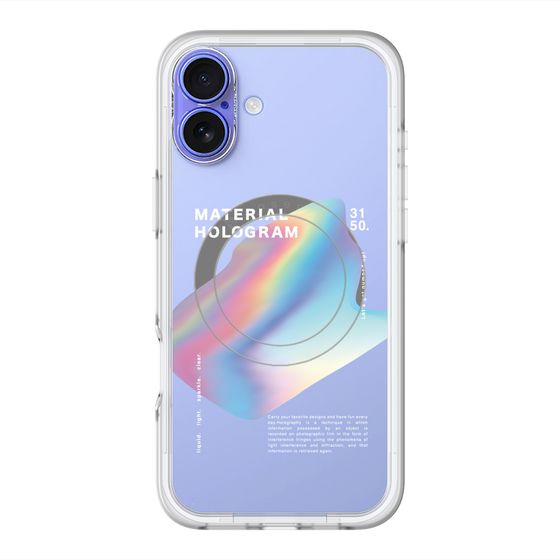 スリムプロテクションプレミアムケース with MagSafe［ Liquid Blue ］