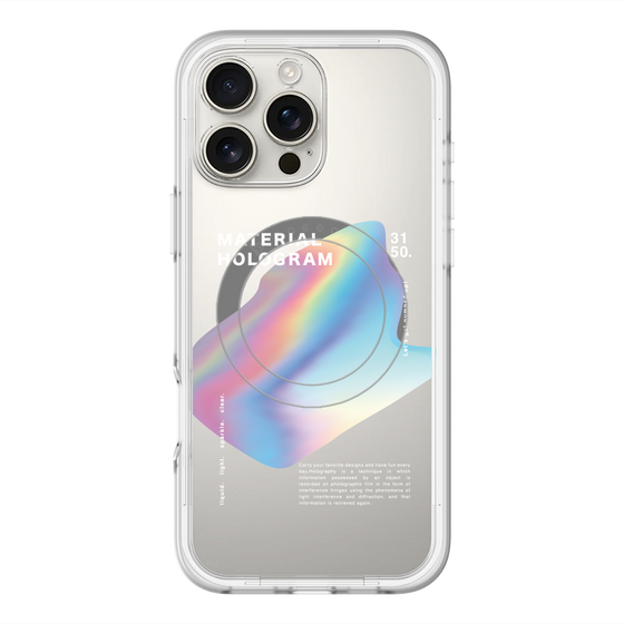 スリムプロテクションプレミアムケース with MagSafe［ Liquid Blue ］