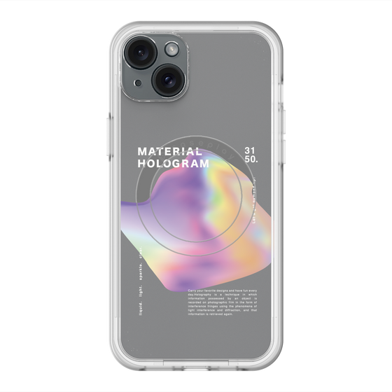 スリムプロテクションプレミアムケース with MagSafe［ Liquid Purple ］