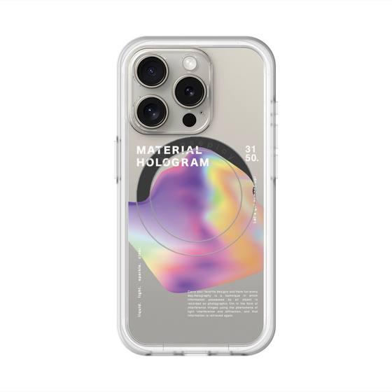 スリムプロテクションプレミアムケース with MagSafe［ Liquid Purple ］