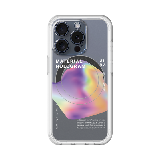 スリムプロテクションプレミアムケース with MagSafe［ Liquid Purple ］