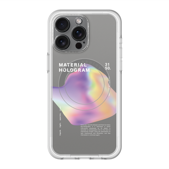 スリムプロテクションプレミアムケース with MagSafe［ Liquid Purple ］