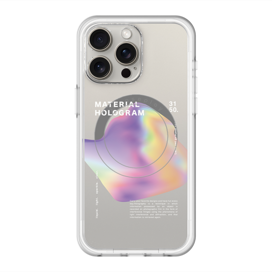 スリムプロテクションプレミアムケース with MagSafe［ Liquid Purple ］
