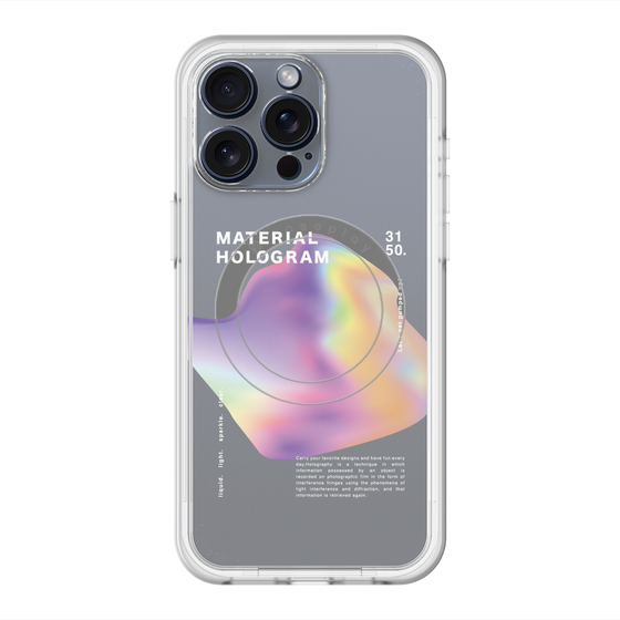 スリムプロテクションプレミアムケース with MagSafe［ Liquid Purple ］