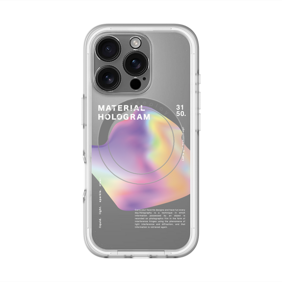 スリムプロテクションプレミアムケース with MagSafe［ Liquid Purple ］