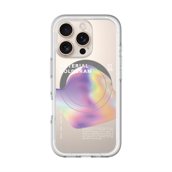 スリムプロテクションプレミアムケース with MagSafe［ Liquid Purple ］