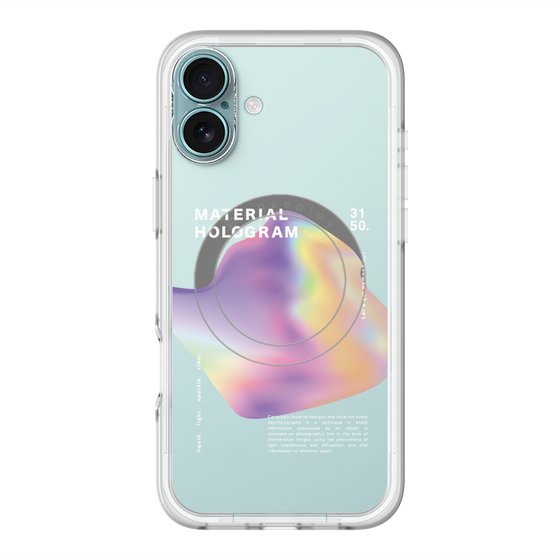スリムプロテクションプレミアムケース with MagSafe［ Liquid Purple ］