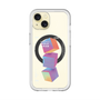 スリムプロテクションプレミアムケース with MagSafe［ Cube×3 ］