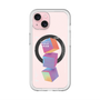 スリムプロテクションプレミアムケース with MagSafe［ Cube×3 ］