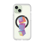 スリムプロテクションプレミアムケース with MagSafe［ Cube×3 ］