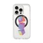 スリムプロテクションプレミアムケース with MagSafe［ Cube×3 ］