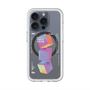 スリムプロテクションプレミアムケース with MagSafe［ Cube×3 ］