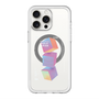 スリムプロテクションプレミアムケース with MagSafe［ Cube×3 ］