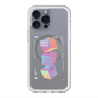スリムプロテクションプレミアムケース with MagSafe［ Cube×3 ］