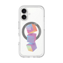 スリムプロテクションプレミアムケース with MagSafe［ Cube×3 ］