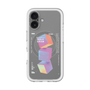 スリムプロテクションプレミアムケース with MagSafe［ Cube×3 ］