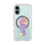スリムプロテクションプレミアムケース with MagSafe［ Cube×3 ］