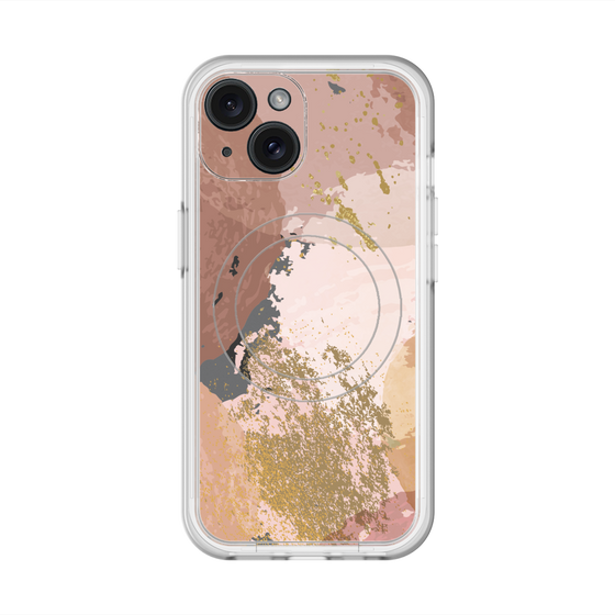 スリムプロテクションプレミアムケース with MagSafe［ Champagne pink ］