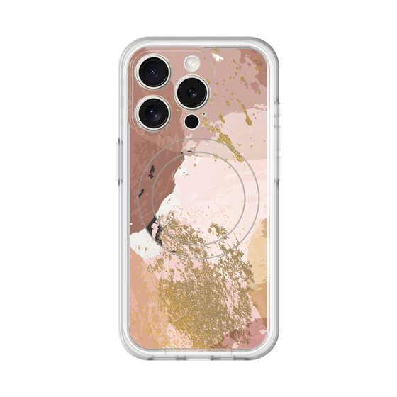 スリムプロテクションプレミアムケース with MagSafe［ Champagne pink ］