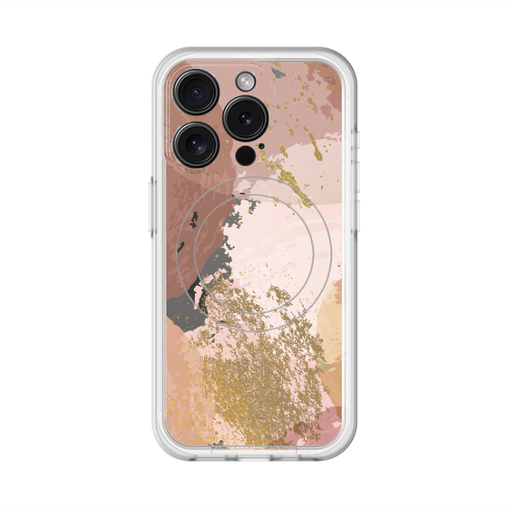 スリムプロテクションプレミアムケース with MagSafe［ Champagne pink ］