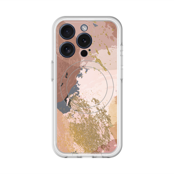 スリムプロテクションプレミアムケース with MagSafe［ Champagne pink ］